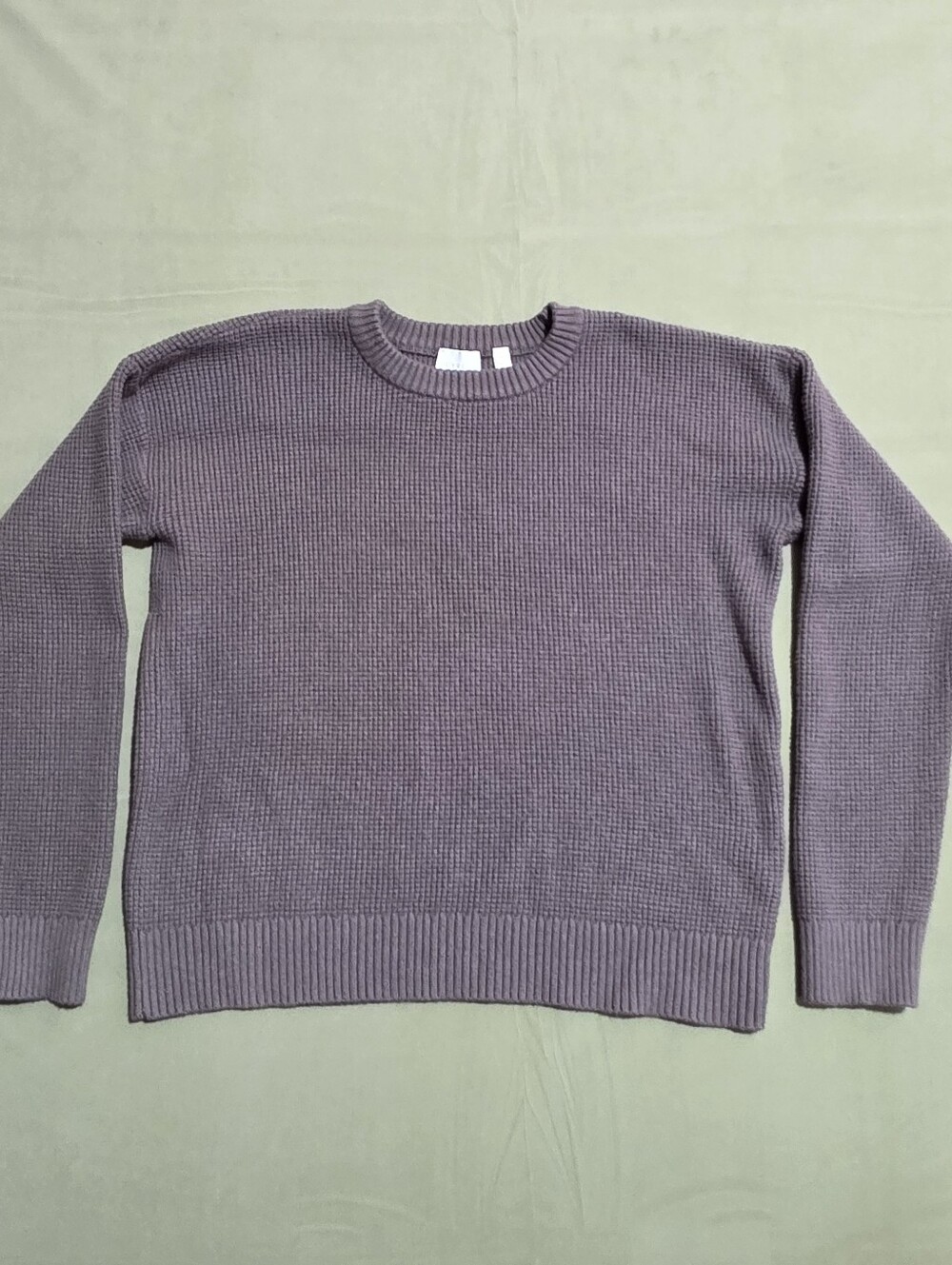 Cyrus Gray Crewneck Knit Sweater Women's Size Large
